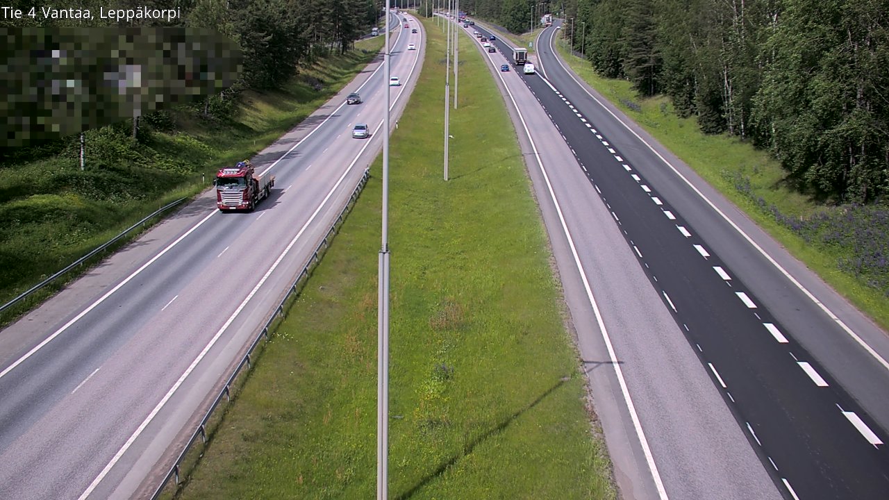 Kelikamerat Kuva Tie 4 Vantaa Leppäkorpi, Vantaa, Uusimaa