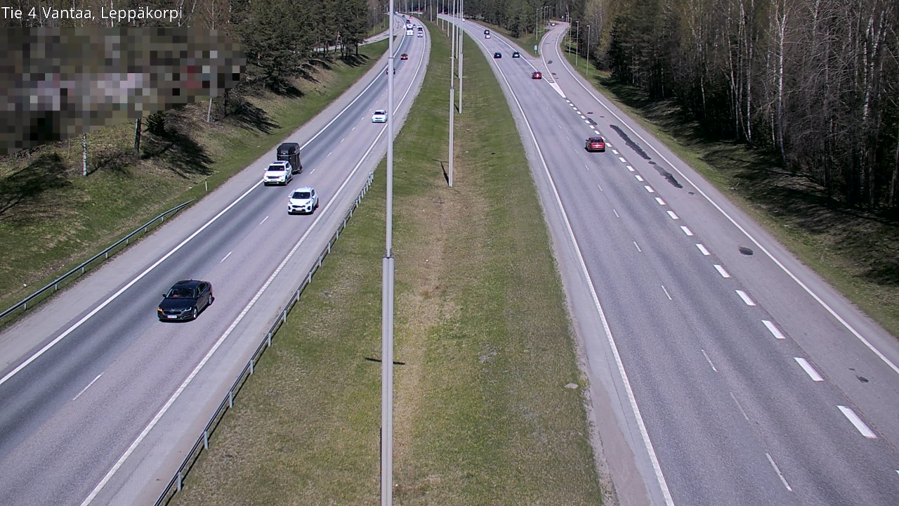 Weather Camera Image Road 4 Vantaa Leppäkorpi, Vantaa, Uusimaa