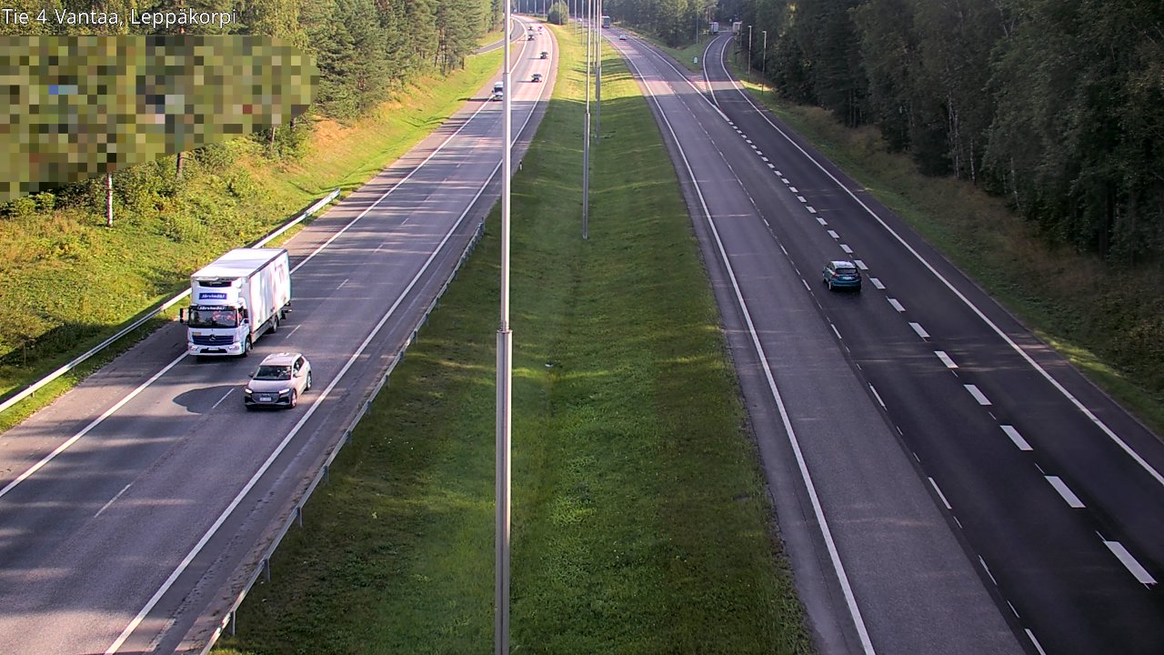 Weather Camera Image Road 4 Vantaa Leppäkorpi, Vantaa, Uusimaa