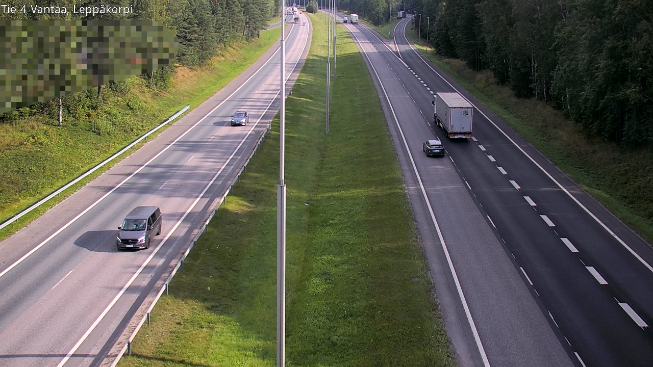 Weather Camera Image Road 4 Vantaa Leppäkorpi, Vantaa, Uusimaa