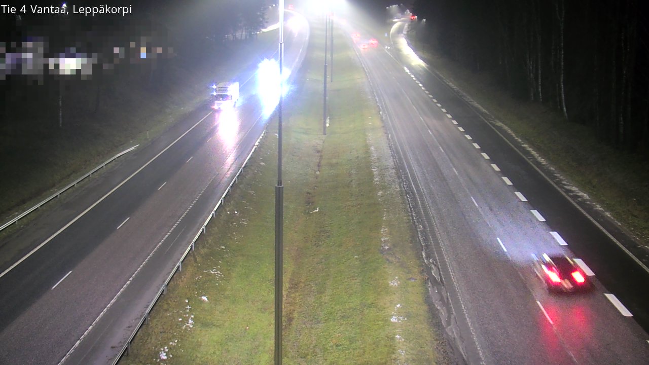 Weather Camera Image Väg 4 Vanda Alkärr, Vantaa, Uusimaa