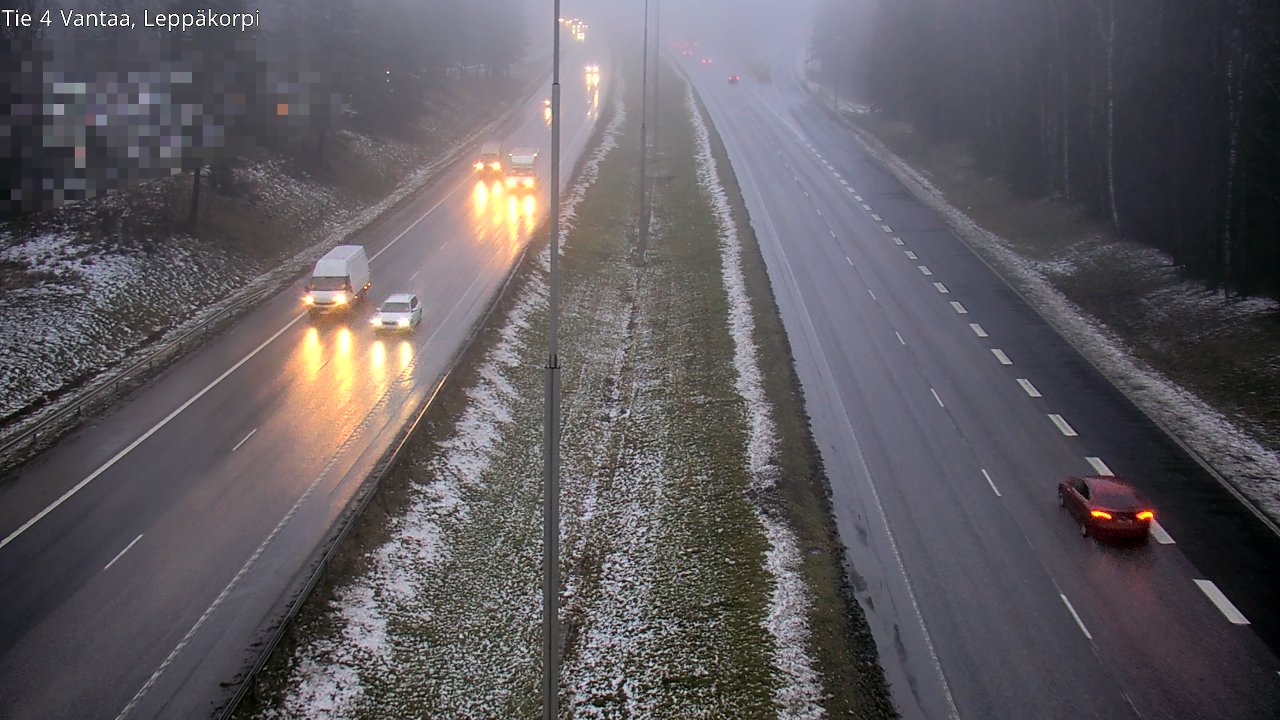 Weather Camera Image Väg 4 Vanda Alkärr, Vantaa, Uusimaa
