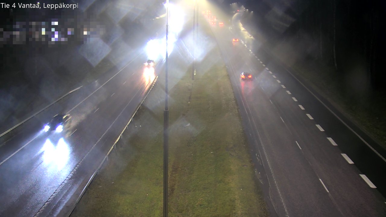 Weather Camera Image Väg 4 Vanda Alkärr, Vantaa, Uusimaa