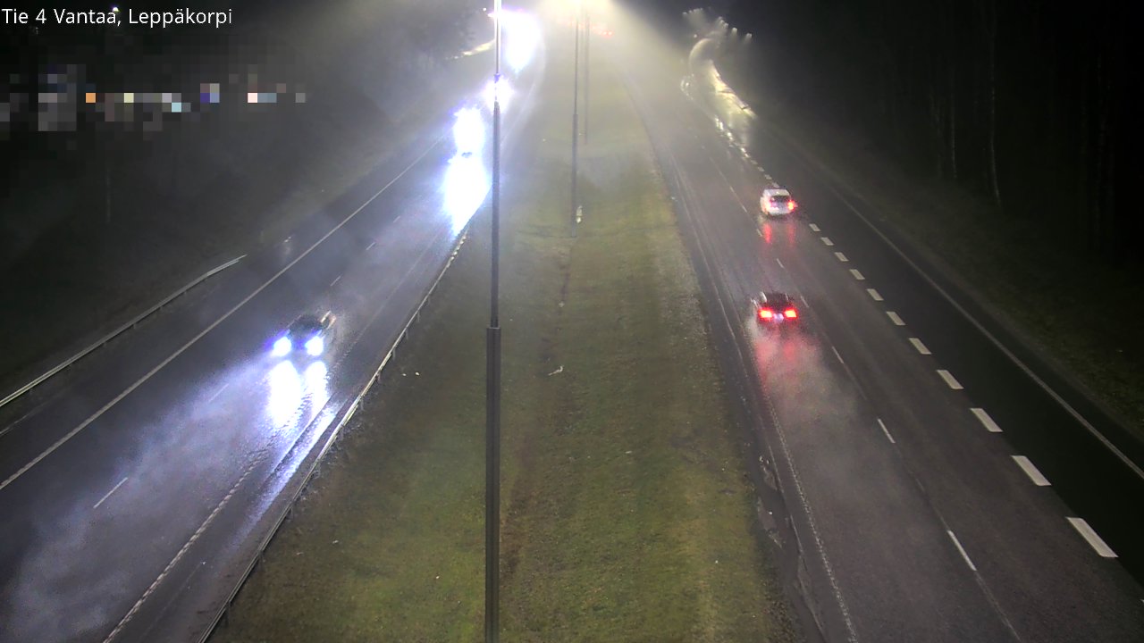 Weather Camera Image Väg 4 Vanda Alkärr, Vantaa, Uusimaa