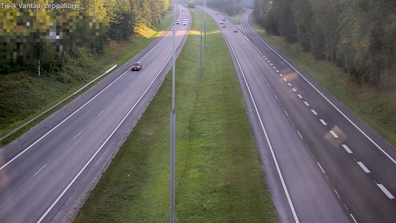 Weather Camera Image Road 4 Vantaa Leppäkorpi, Vantaa, Uusimaa