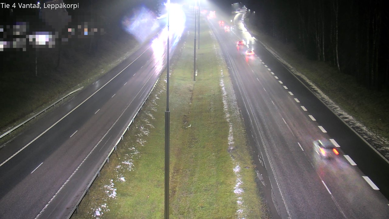 Weather Camera Image Väg 4 Vanda Alkärr, Vantaa, Uusimaa
