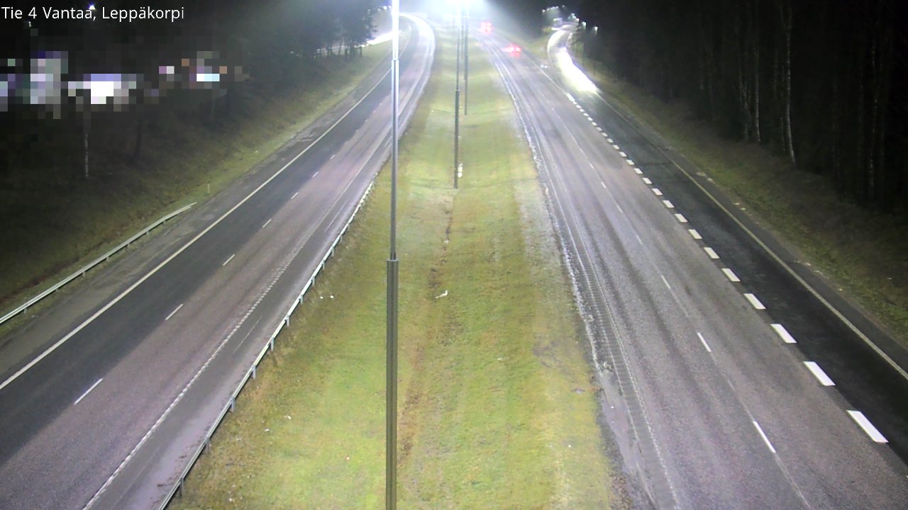 Weather Camera Image Väg 4 Vanda Alkärr, Vantaa, Uusimaa