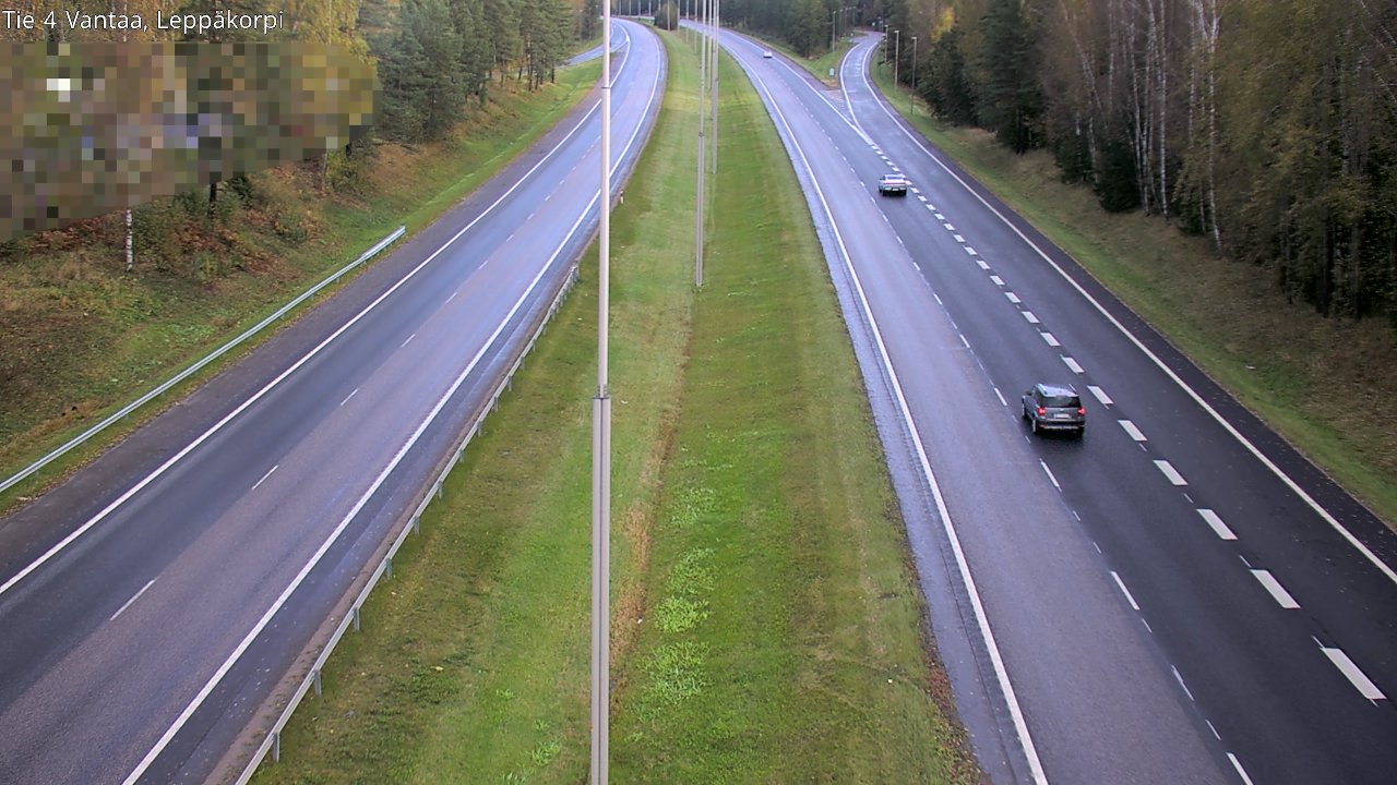 Weather Camera Image Road 4 Vantaa Leppäkorpi, Vantaa, Uusimaa