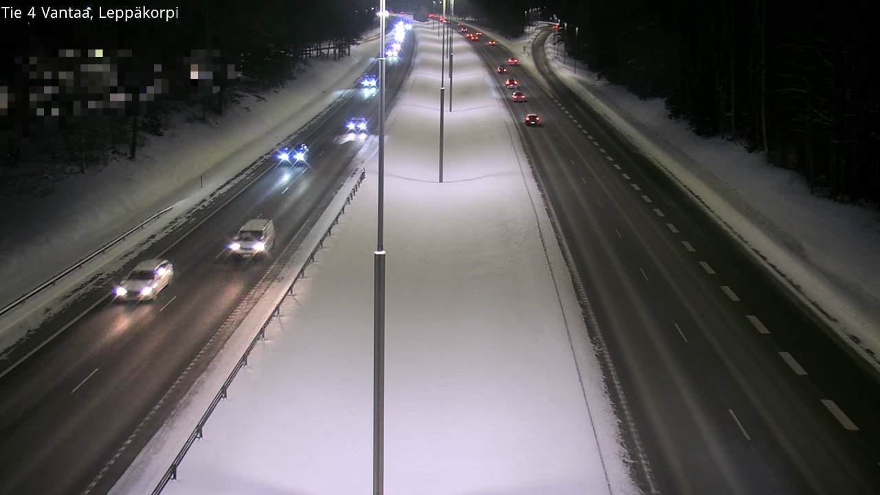 Kelikamerat Kuva Tie 4 Vantaa Leppäkorpi, Vantaa, Uusimaa