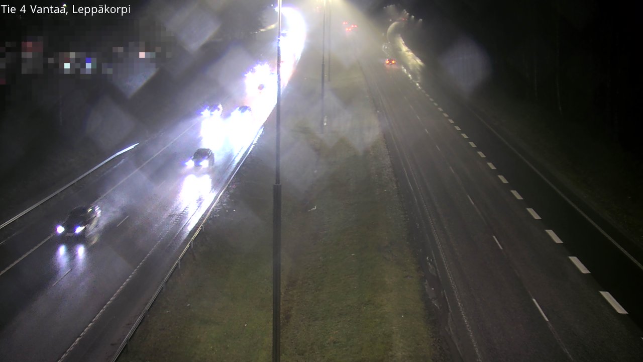 Weather Camera Image Väg 4 Vanda Alkärr, Vantaa, Uusimaa