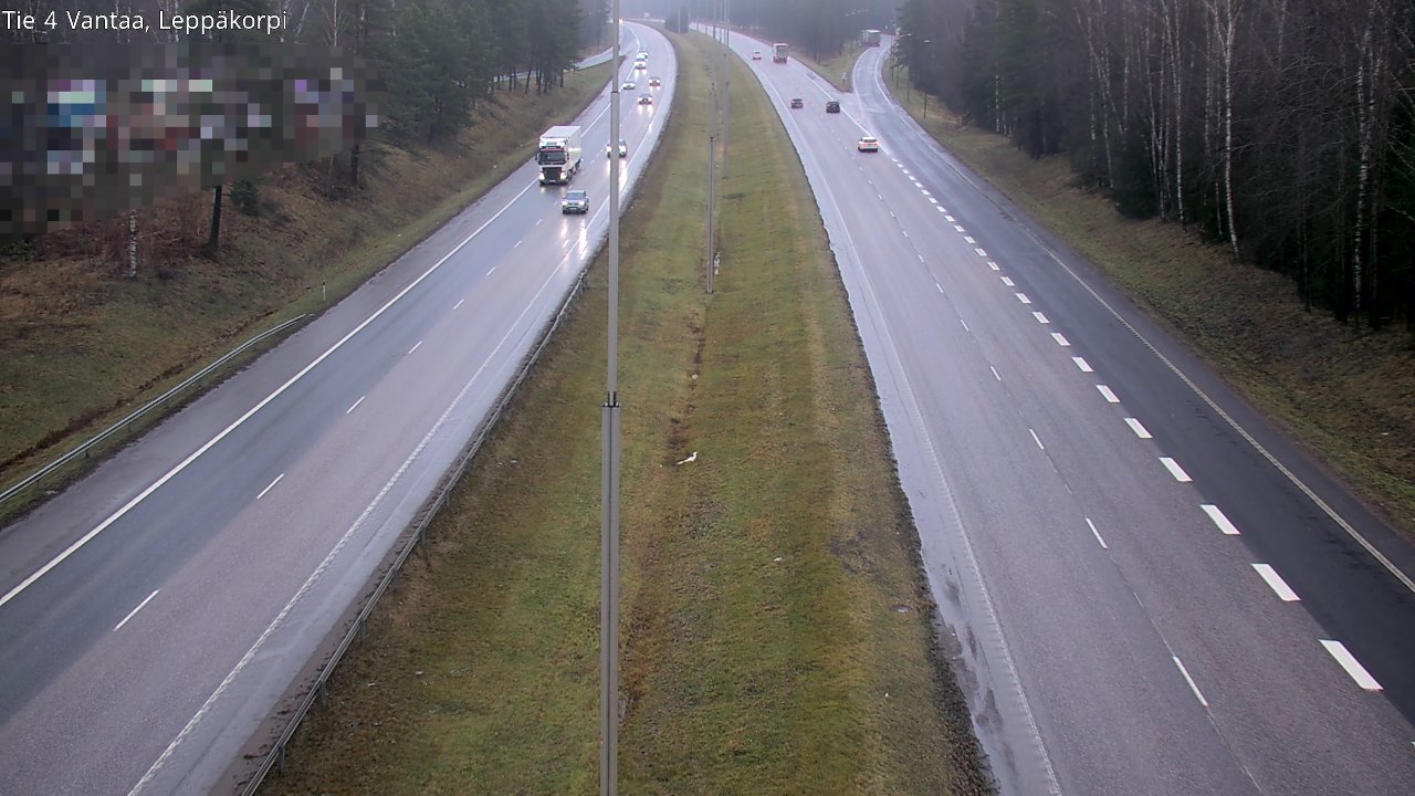 Weather Camera Image Road 4 Vantaa Leppäkorpi, Vantaa, Uusimaa