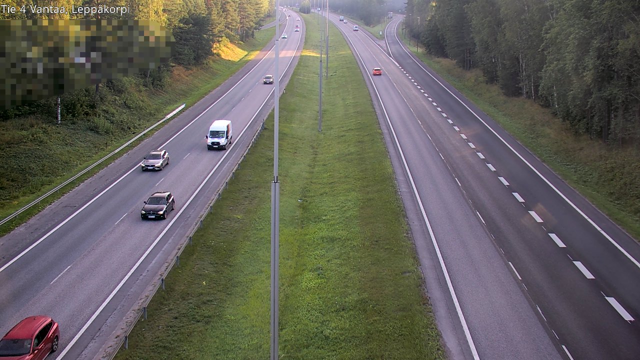 Weather Camera Image Road 4 Vantaa Leppäkorpi, Vantaa, Uusimaa