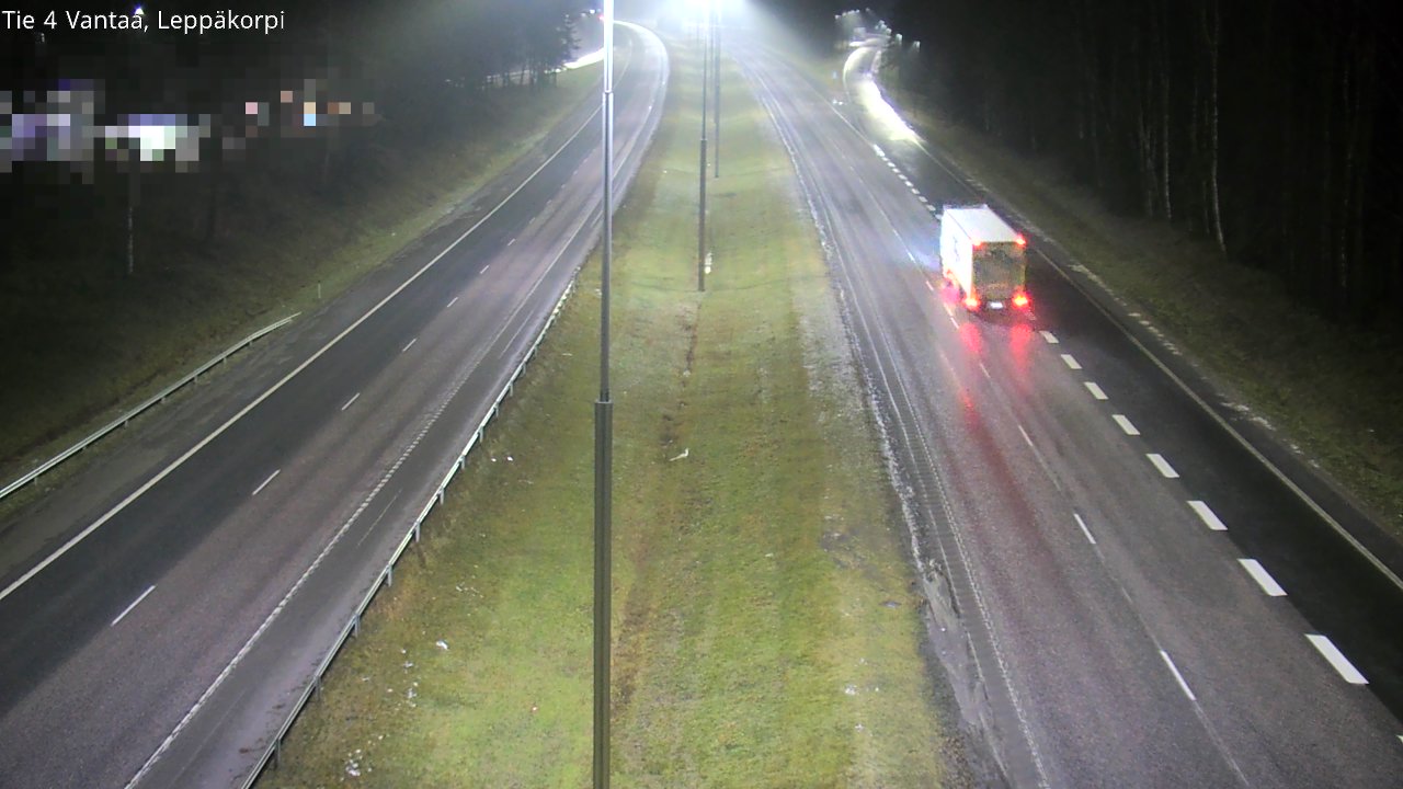 Weather Camera Image Väg 4 Vanda Alkärr, Vantaa, Uusimaa