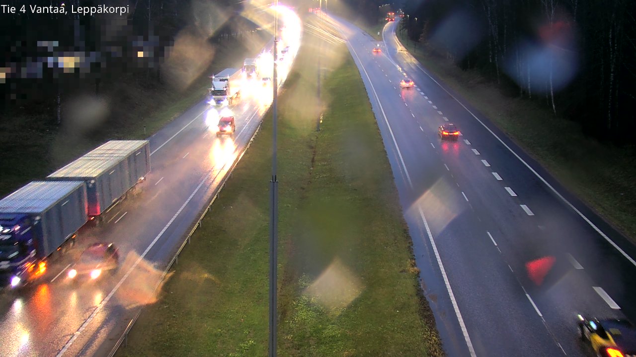 Kelikamerat Kuva Tie 4 Vantaa Leppäkorpi, Vantaa, Uusimaa