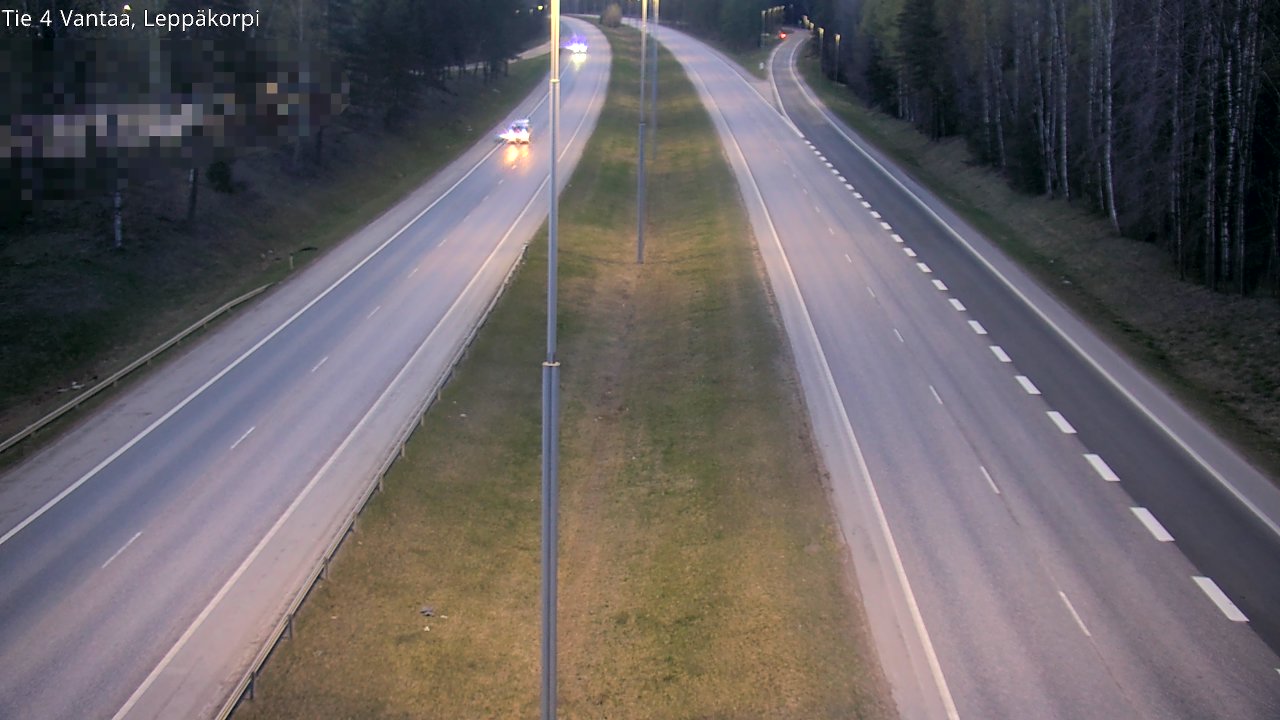 Weather Camera Image Road 4 Vantaa Leppäkorpi, Vantaa, Uusimaa