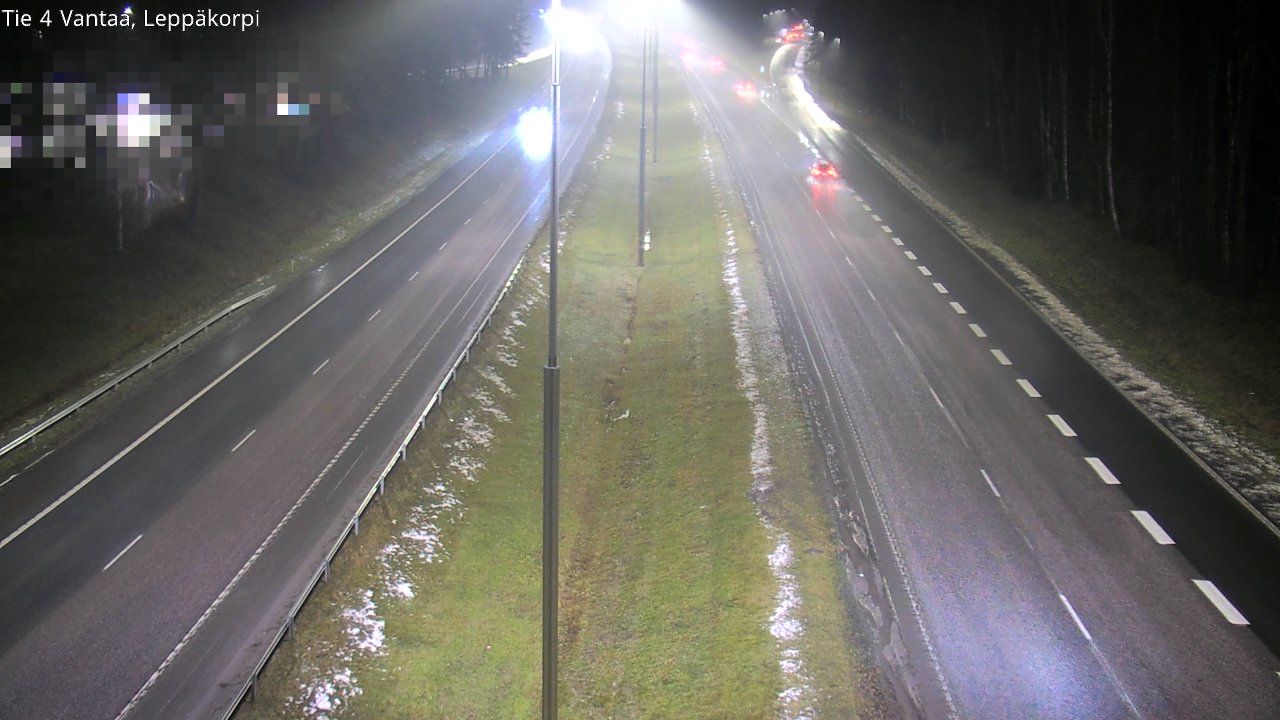 Weather Camera Image Väg 4 Vanda Alkärr, Vantaa, Uusimaa