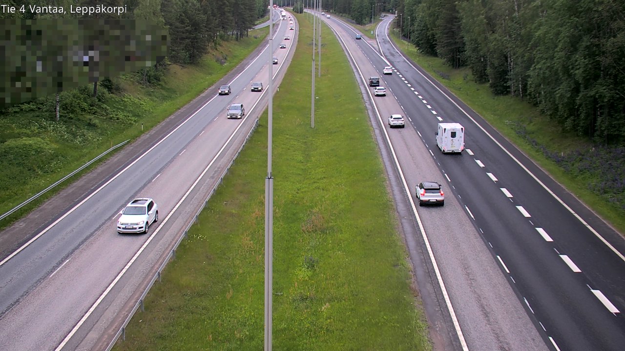 Weather Camera Image Road 4 Vantaa Leppäkorpi, Vantaa, Uusimaa