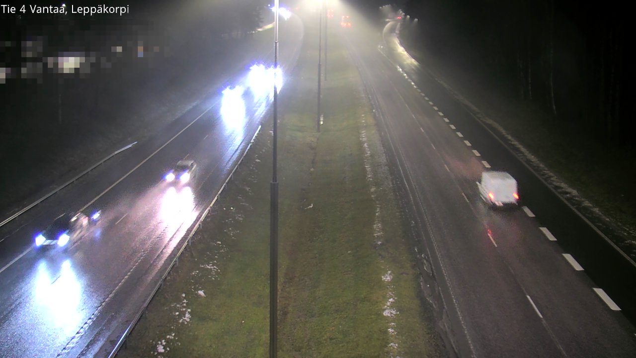 Weather Camera Image Väg 4 Vanda Alkärr, Vantaa, Uusimaa