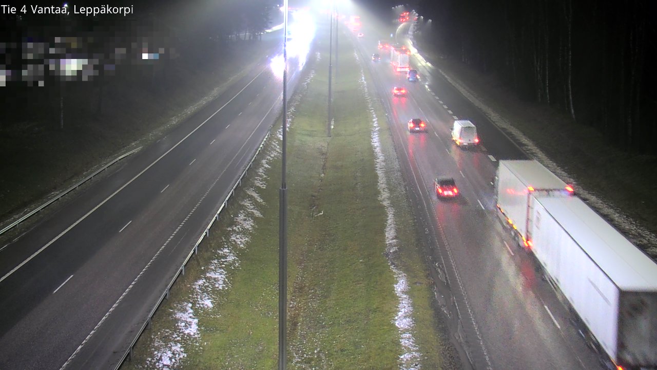 Weather Camera Image Väg 4 Vanda Alkärr, Vantaa, Uusimaa