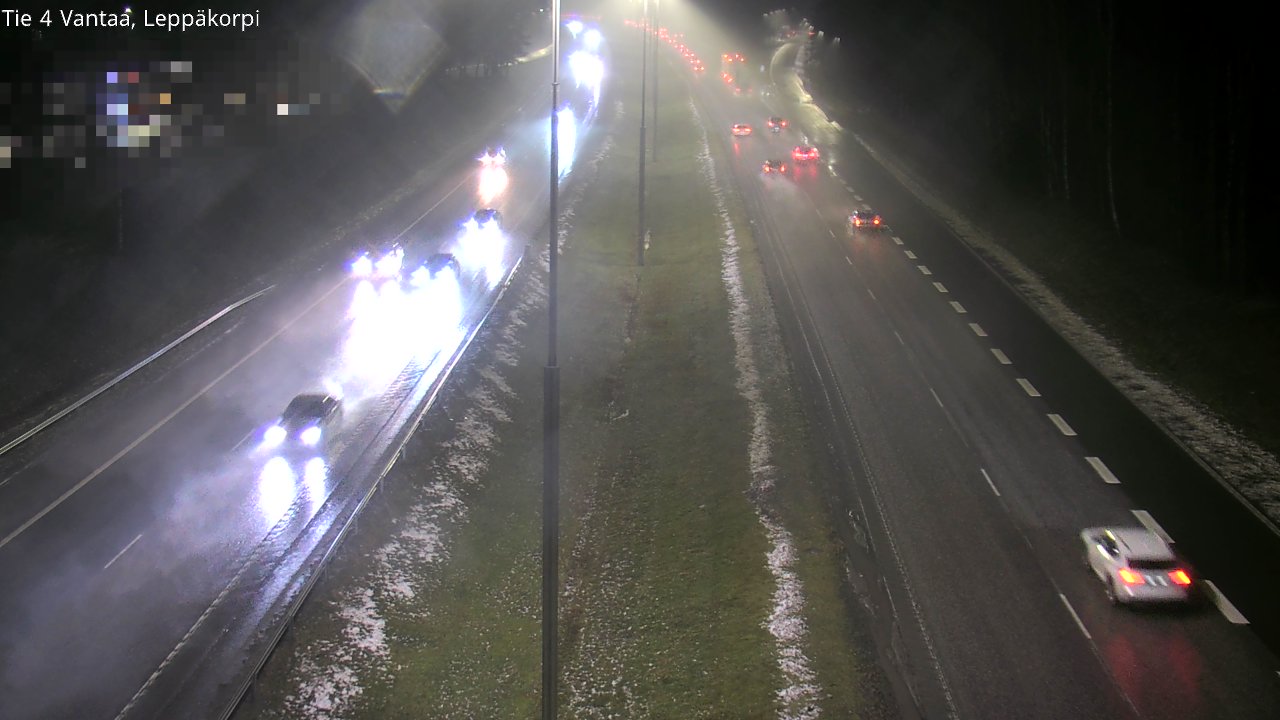 Weather Camera Image Väg 4 Vanda Alkärr, Vantaa, Uusimaa