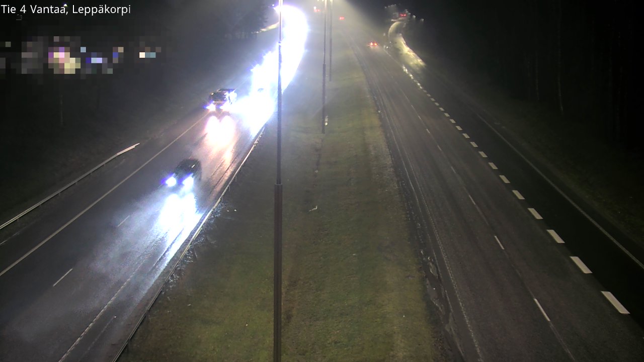Weather Camera Image Väg 4 Vanda Alkärr, Vantaa, Uusimaa