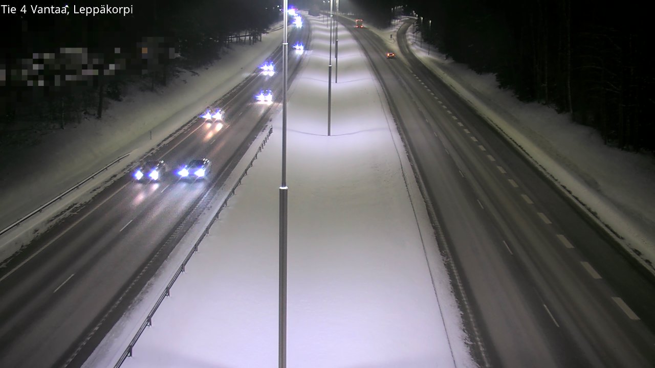 Kelikamerat Kuva Tie 4 Vantaa Leppäkorpi, Vantaa, Uusimaa