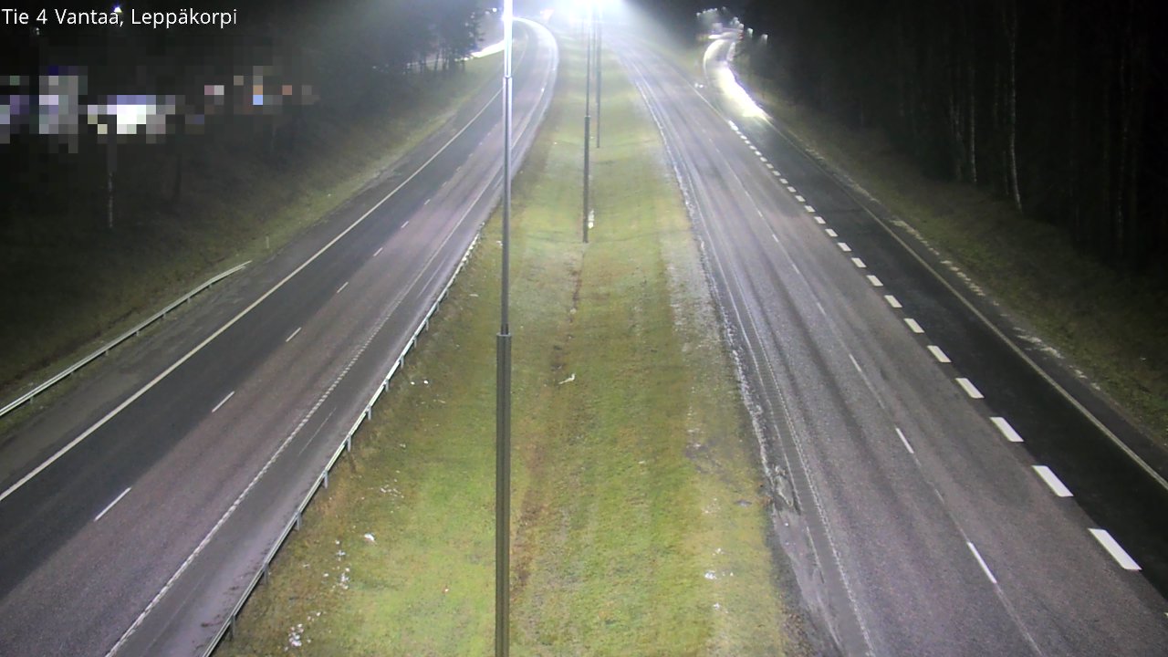 Weather Camera Image Väg 4 Vanda Alkärr, Vantaa, Uusimaa