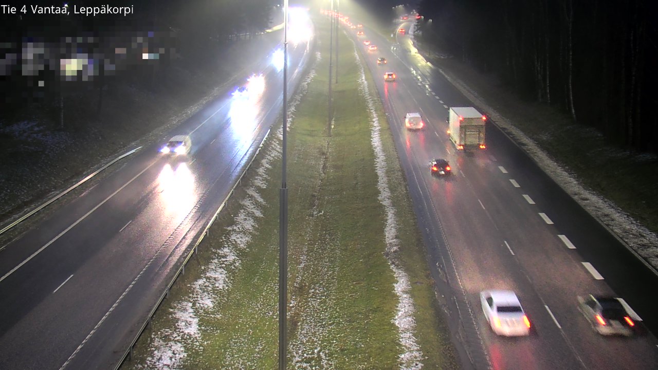 Weather Camera Image Väg 4 Vanda Alkärr, Vantaa, Uusimaa
