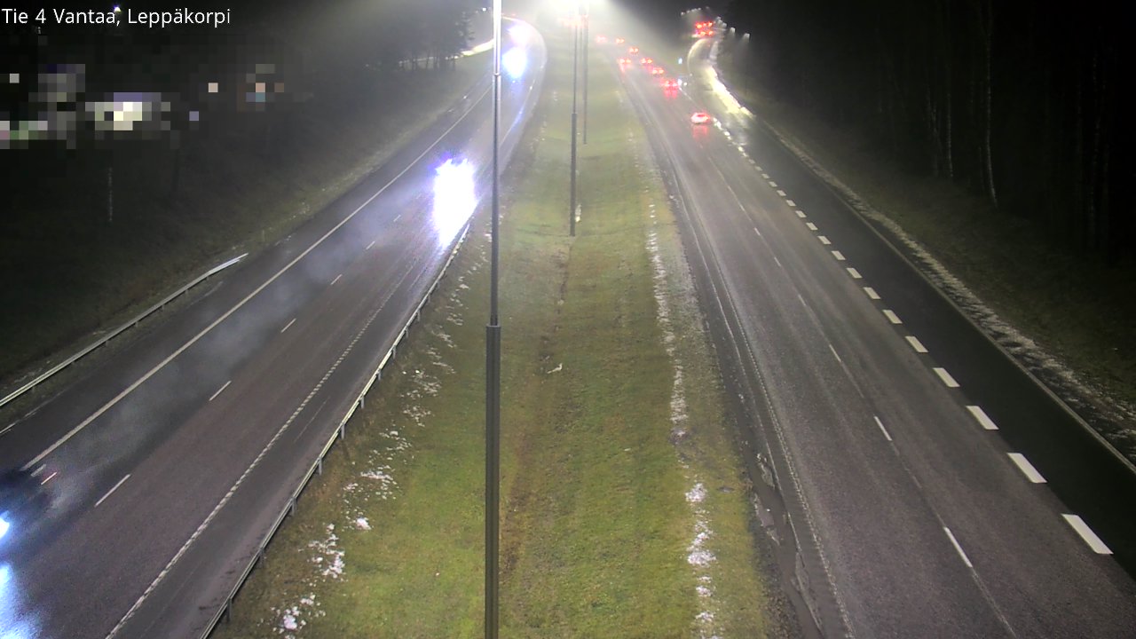 Weather Camera Image Väg 4 Vanda Alkärr, Vantaa, Uusimaa