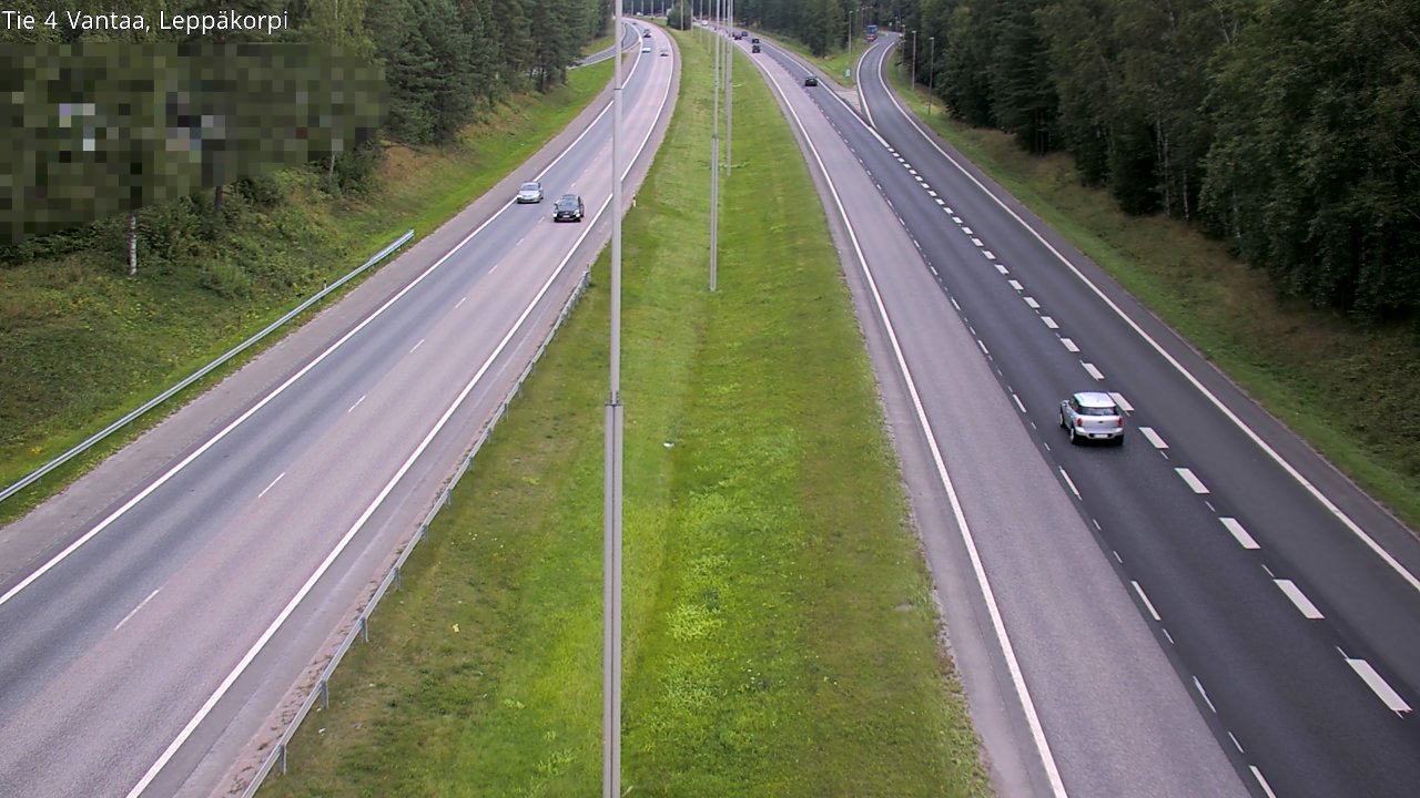 Weather Camera Image Road 4 Vantaa Leppäkorpi, Vantaa, Uusimaa