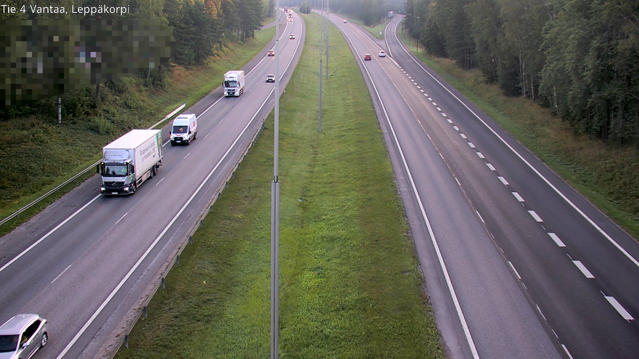 Weather Camera Image Road 4 Vantaa Leppäkorpi, Vantaa, Uusimaa