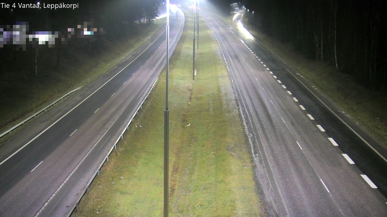 Weather Camera Image Väg 4 Vanda Alkärr, Vantaa, Uusimaa