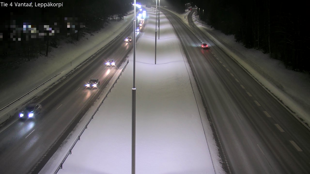 Kelikamerat Kuva Tie 4 Vantaa Leppäkorpi, Vantaa, Uusimaa