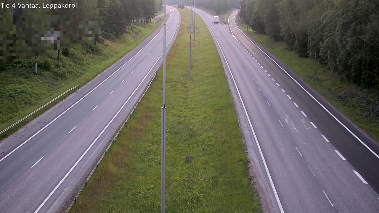 Weather Camera Image Road 4 Vantaa Leppäkorpi, Vantaa, Uusimaa