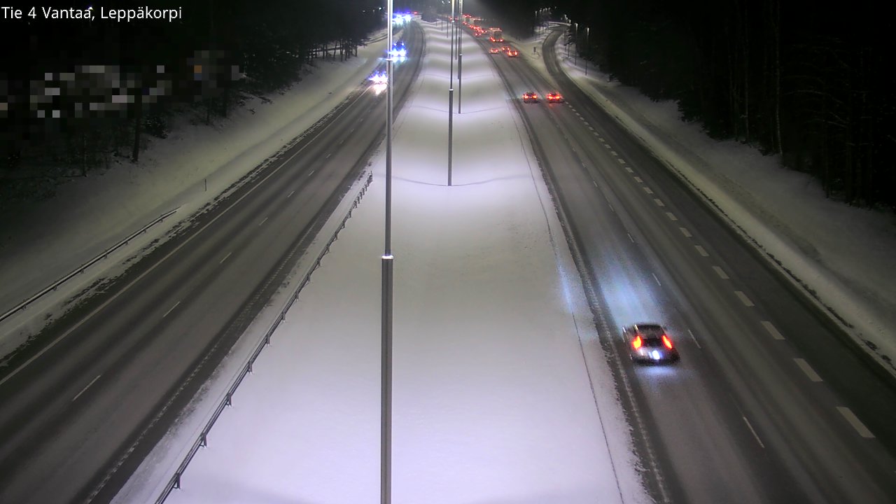 Kelikamerat Kuva Tie 4 Vantaa Leppäkorpi, Vantaa, Uusimaa