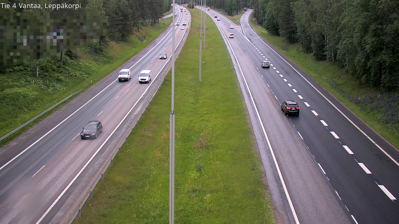 Weather Camera Image Väg 4 Vanda Alkärr, Vantaa, Uusimaa