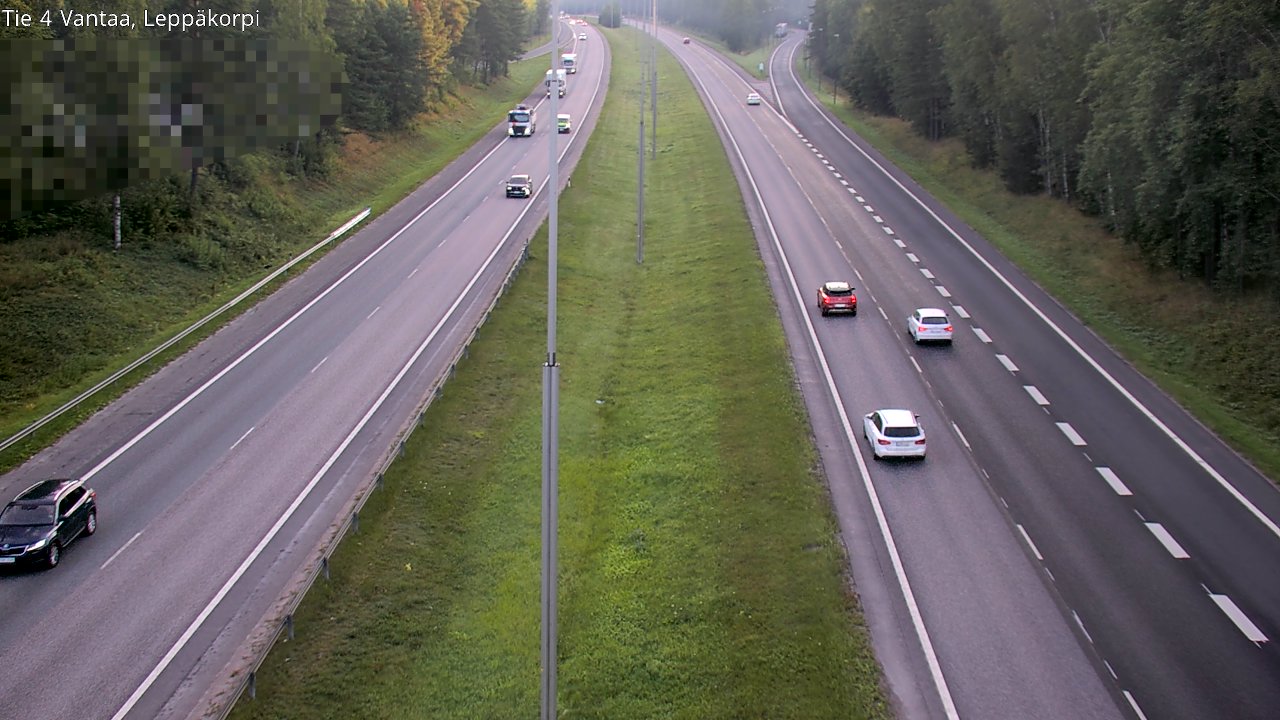 Weather Camera Image Road 4 Vantaa Leppäkorpi, Vantaa, Uusimaa