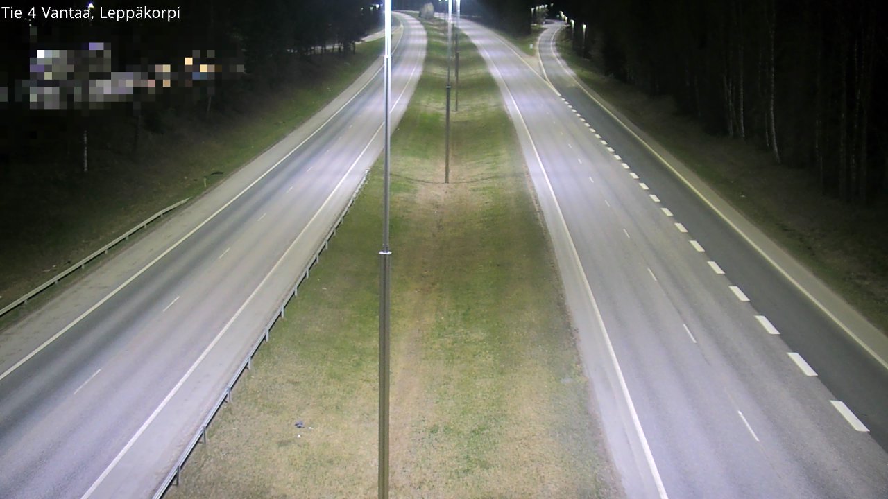 Weather Camera Image Road 4 Vantaa Leppäkorpi, Vantaa, Uusimaa
