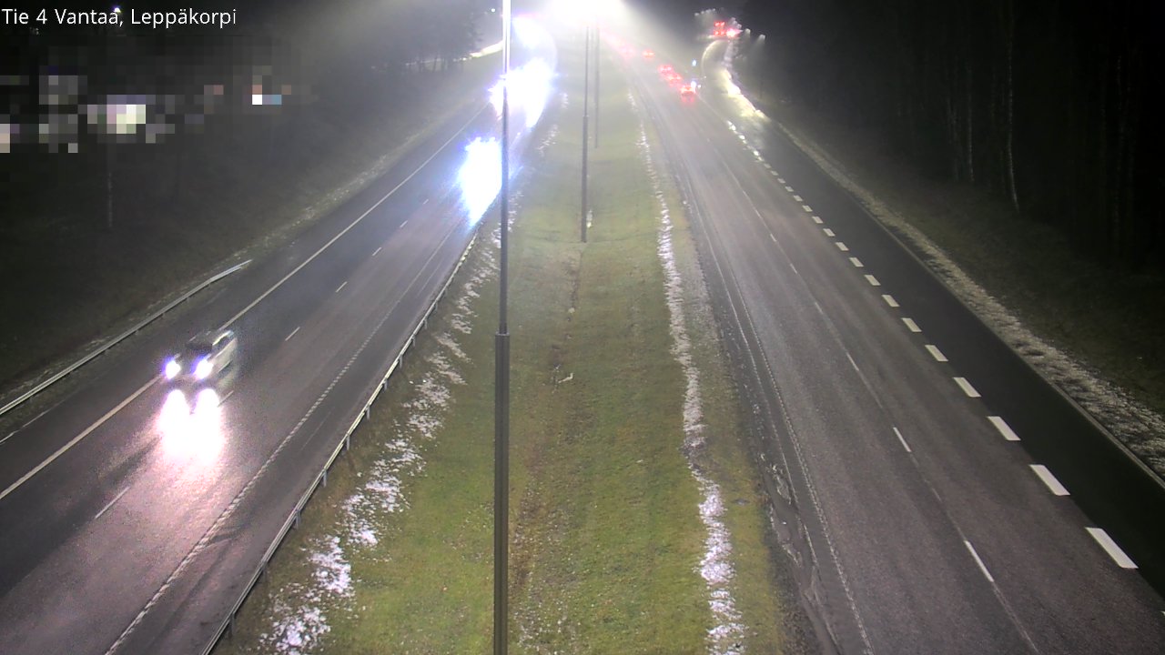 Weather Camera Image Väg 4 Vanda Alkärr, Vantaa, Uusimaa
