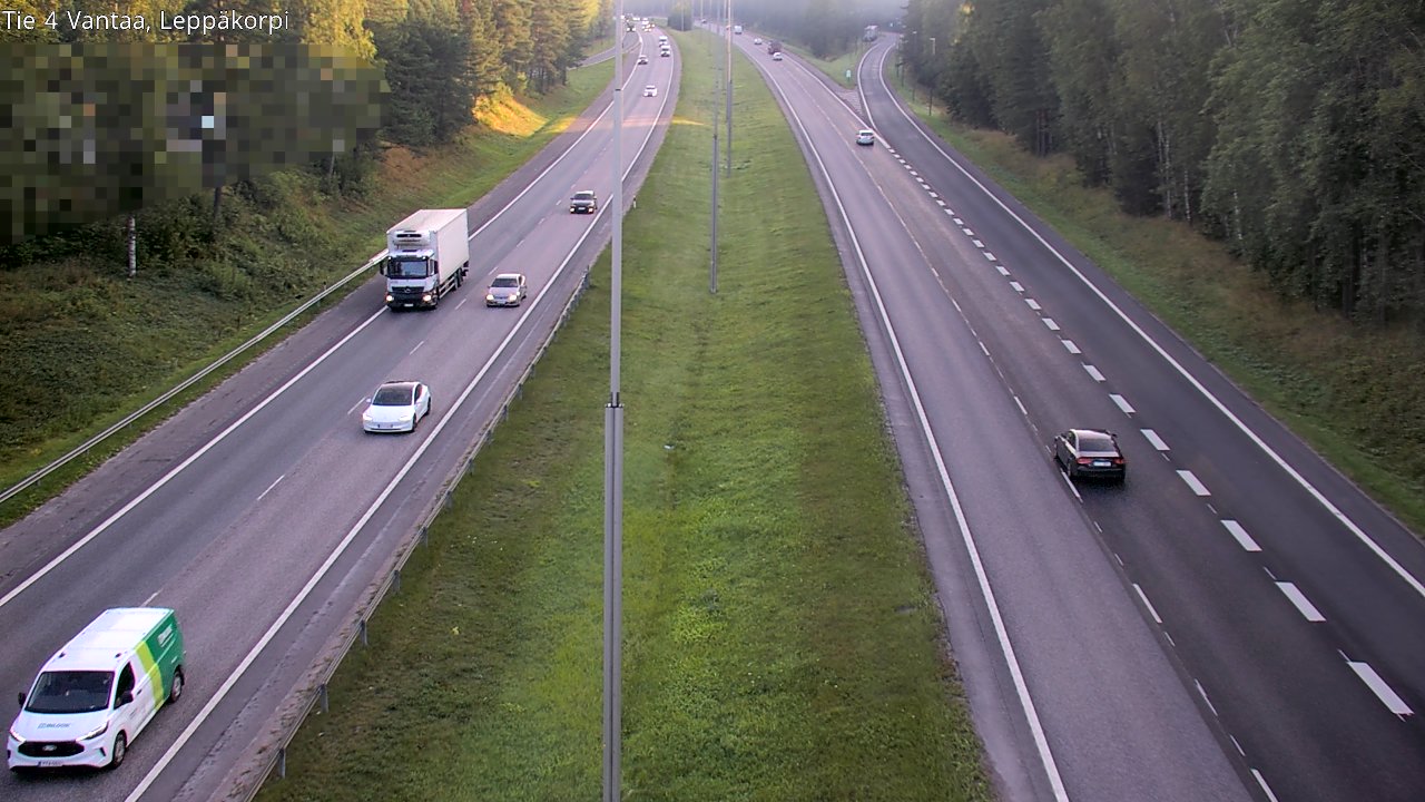 Weather Camera Image Road 4 Vantaa Leppäkorpi, Vantaa, Uusimaa