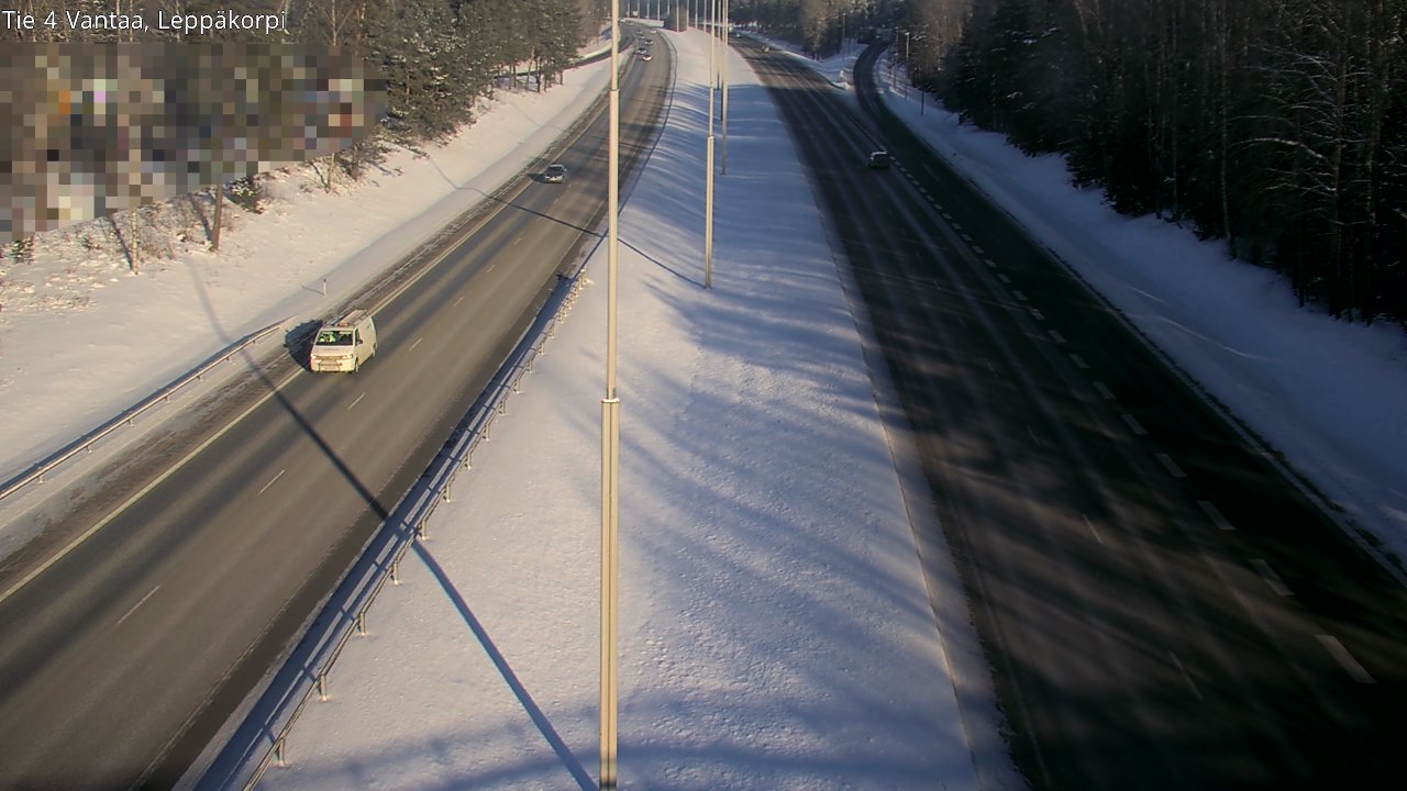 Kelikamerat Kuva Tie 4 Vantaa Leppäkorpi, Vantaa, Uusimaa