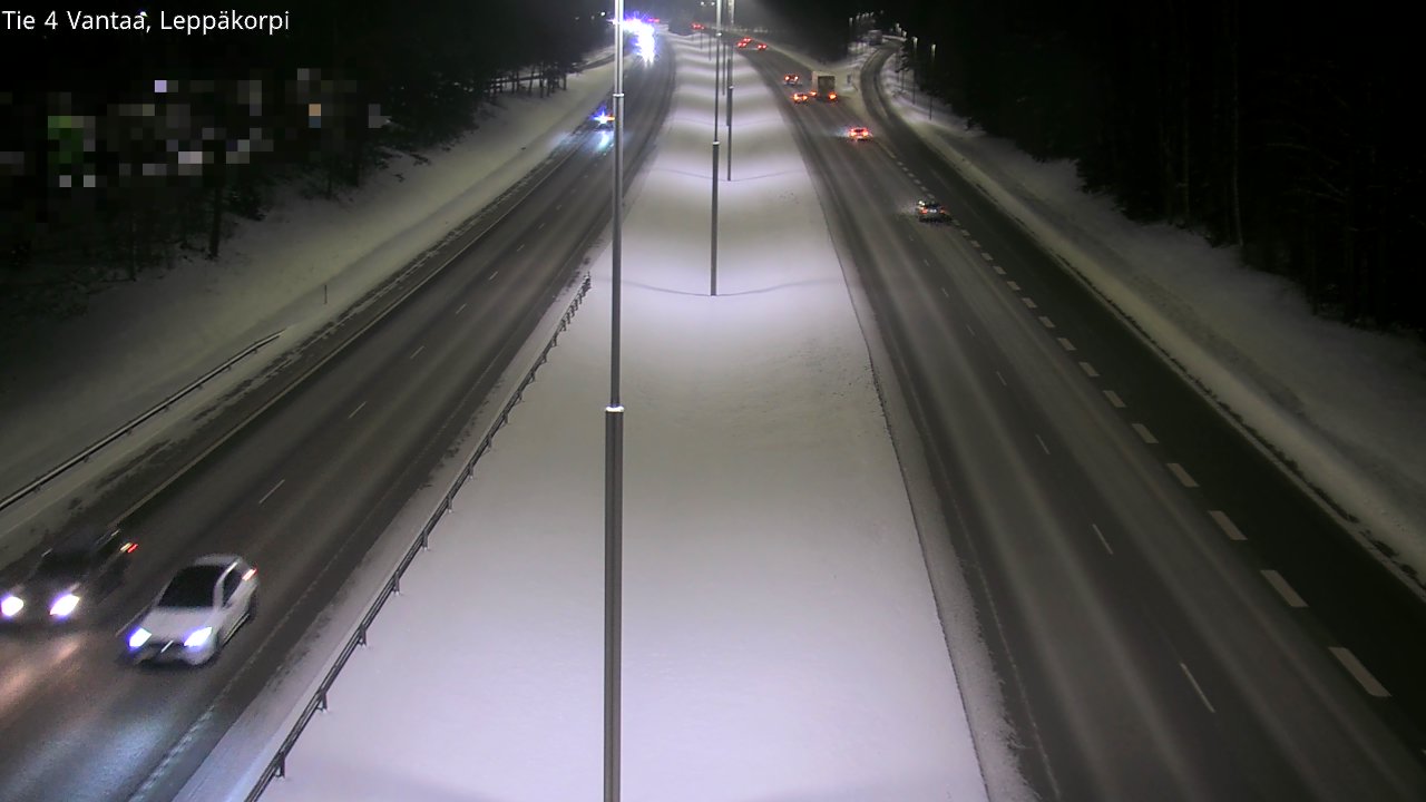 Weather Camera Image Road 4 Vantaa Leppäkorpi, Vantaa, Uusimaa