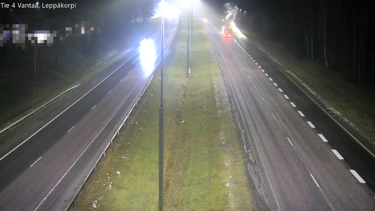 Weather Camera Image Väg 4 Vanda Alkärr, Vantaa, Uusimaa