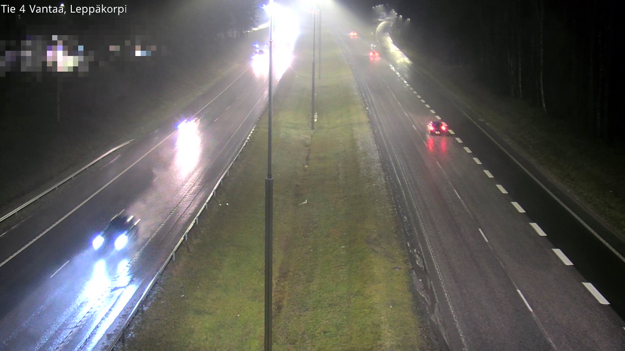 Weather Camera Image Väg 4 Vanda Alkärr, Vantaa, Uusimaa