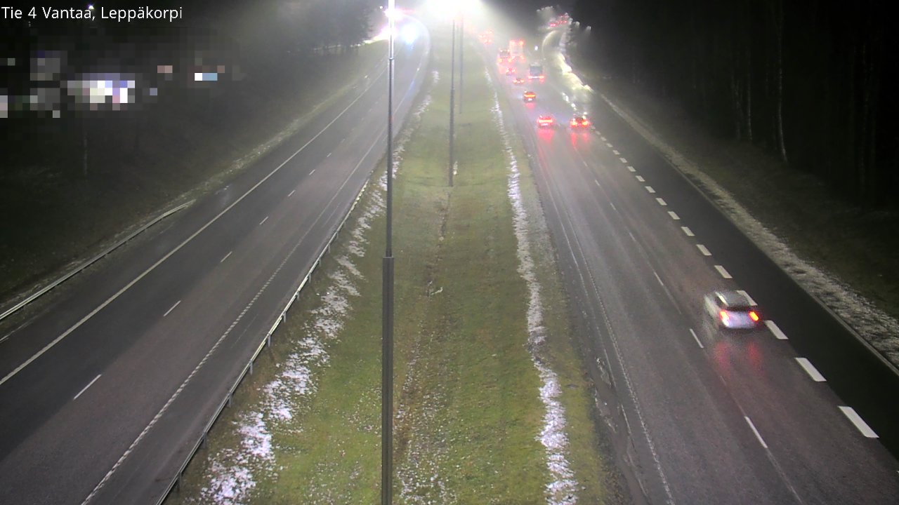 Weather Camera Image Väg 4 Vanda Alkärr, Vantaa, Uusimaa
