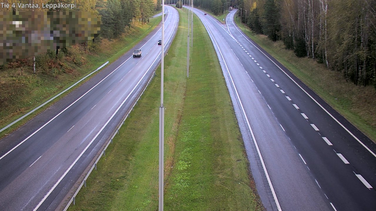 Weather Camera Image Road 4 Vantaa Leppäkorpi, Vantaa, Uusimaa