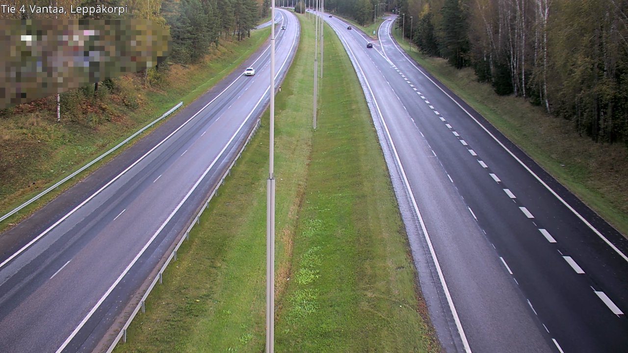 Weather Camera Image Road 4 Vantaa Leppäkorpi, Vantaa, Uusimaa