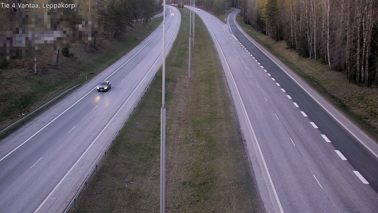 Weather Camera Image Road 4 Vantaa Leppäkorpi, Vantaa, Uusimaa