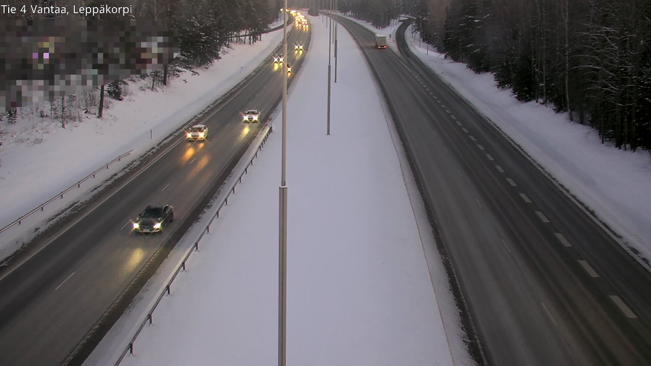 Kelikamerat Kuva Tie 4 Vantaa Leppäkorpi, Vantaa, Uusimaa