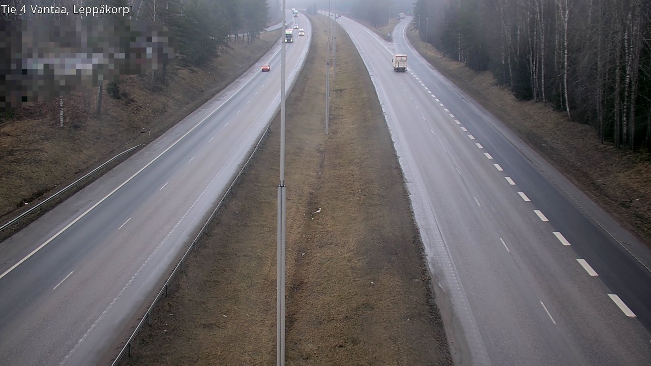 Weather Camera Image Road 4 Vantaa Leppäkorpi, Vantaa, Uusimaa